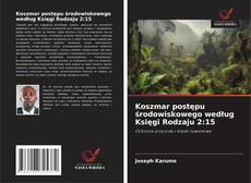 Copertina di Koszmar postępu środowiskowego według Księgi Rodzaju 2:15