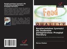 Portada del libro de Bezpieczeństwo żywności dla studentów pielęgniarstwa: Przegląd literatury