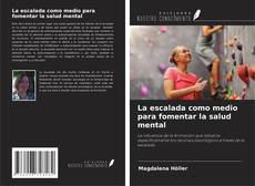 Capa do livro de La escalada como medio para fomentar la salud mental 