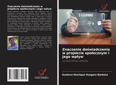 Bookcover of Znaczenie doświadczenia w projekcie społecznym i jego wpływ