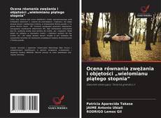 Copertina di Ocena równania zwężania i objętości „wielomianu piątego stopnia”