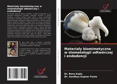 Portada del libro de Materiały biomimetyczne w stomatologii odtwórczej i endodoncji