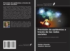 Capa do livro de Previsión de epidemias a través de las redes sociales 