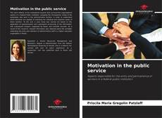 Buchcover von Motivation in the public service