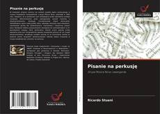 Pisanie na perkusję kitap kapağı