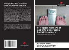 Buchcover von Biological markers of patients undergoing bariatric surgery