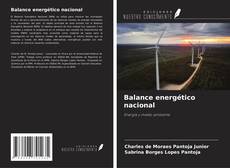 Capa do livro de Balance energético nacional 