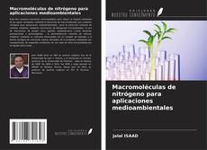 Capa do livro de Macromoléculas de nitrógeno para aplicaciones medioambientales 