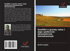 Capa do livro de Konflikt o grunty rolne i jego społeczno-ekonomiczne konsekwencje 