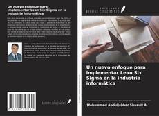 Capa do livro de Un nuevo enfoque para implementar Lean Six Sigma en la industria informática 