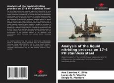 Buchcover von Analysis of the liquid nitriding process on 17-4 PH stainless steel