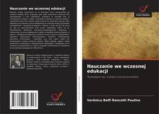 Couverture de Nauczanie we wczesnej edukacji