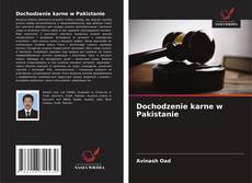 Capa do livro de Dochodzenie karne w Pakistanie 