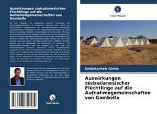 Copertina di Auswirkungen südsudanesischer Flüchtlinge auf die Aufnahmegemeinschaften von Gambella