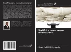 Capa do livro de Sudáfrica como marca internacional 