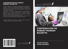 Capa do livro de CONTRIBUCIÓN DE ROBERT MURRAY RICKETTS 