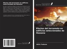 Capa do livro de Efectos del terremoto en edificios seleccionados de Hossana 