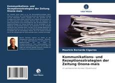 Portada del libro de Kommunikations- und Rezeptionsstrategien der Zeitung Onona-mais