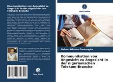 Copertina di Kommunikation von Angesicht zu Angesicht in der nigerianischen Telekom-Branche