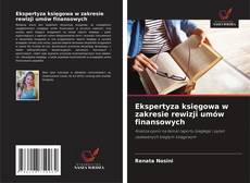 Copertina di Ekspertyza księgowa w zakresie rewizji umów finansowych
