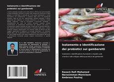 Couverture de Isolamento e identificazione dei probiotici sui gamberetti