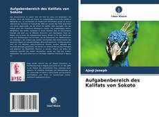 Buchcover von Aufgabenbereich des Kalifats von Sokoto