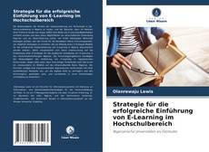 Bookcover of Strategie für die erfolgreiche Einführung von E-Learning im Hochschulbereich