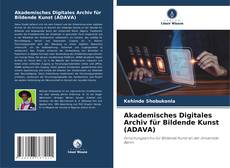 Portada del libro de Akademisches Digitales Archiv für Bildende Kunst (ADAVA)