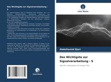 Das Wichtigste zur Signalverarbeitung - S kitap kapağı