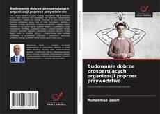 Couverture de Budowanie dobrze prosperujących organizacji poprzez przywództwo