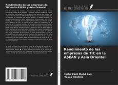 Buchcover von Rendimiento de las empresas de TIC en la ASEAN y Asia Oriental