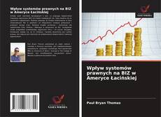 Copertina di Wpływ systemów prawnych na BIZ w Ameryce Łacińskiej