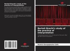 Copertina di Bertolt Brecht's study of the practice of interpretation