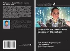 Couverture de Validación de certificados basada en blockchain