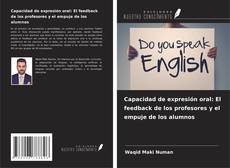 Buchcover von Capacidad de expresión oral: El feedback de los profesores y el empuje de los alumnos
