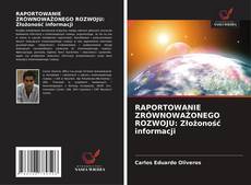 Copertina di RAPORTOWANIE ZRÓWNOWAŻONEGO ROZWOJU: Złożoność informacji