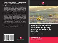 Capa do livro de Efeito antidiabético e antioxidante de uma espécie sahariana da Argélia 
