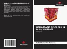 Copertina di HEMOSTASIS DISORDER IN BURNS DISEASE