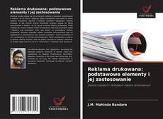 Обложка Reklama drukowana: podstawowe elementy i jej zastosowanie