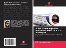 Portada del libro de Publicidade impressa: elementos básicos e sua utilização