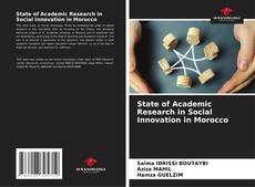 Copertina di State of Academic Research in Social Innovation in Morocco