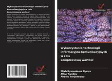 Buchcover von Wykorzystanie technologii informacyjno-komunikacyjnych w celu kompleksową wartość