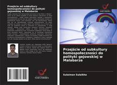 Buchcover von Przejście od subkultury homospołeczności do polityki gejowskiej w Malabarze
