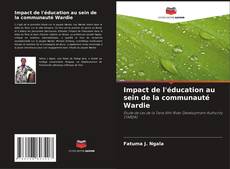 Обложка Impact de l'éducation au sein de la communauté Wardie