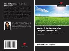 Bookcover of Weed interference in cowpea cultivation