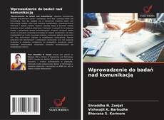 Couverture de Wprowadzenie do badań nad komunikacją
