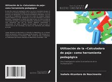 Buchcover von Utilización de la «Calculadora de paja» como herramienta pedagógica
