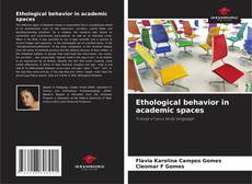 Ethological behavior in academic spaces的封面