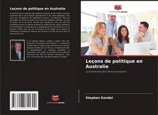 Buchcover von Leçons de politique en Australie