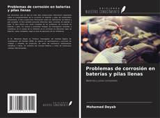 Buchcover von Problemas de corrosión en baterías y pilas llenas